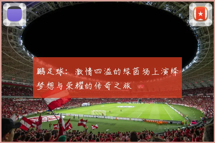 鹏足球：激情四溢的绿茵场上演绎梦想与荣耀的传奇之旅